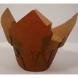 Muffin kapszli - magas koronás, világospiros