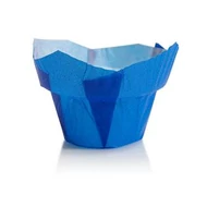Muffin kapszli - kék, alacsony koronás Muffin kapszli - kék, alacsony koronás
