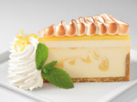 Citromos-habos cheesecake (merengue)
