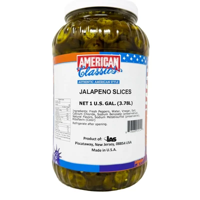 Szeletelt Jalapeno paprika (American Classics)