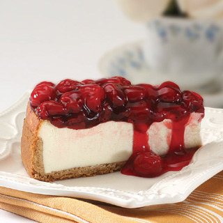 Cseresznyés cheesecake